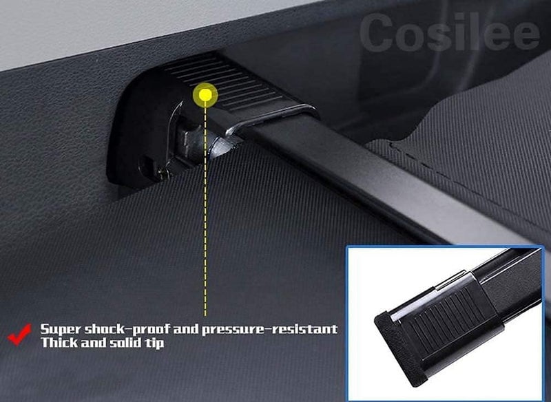 Cosilee Subaru Crosstrek Impreza Cargo Cover Compatible for Subaru Crosstrek and Impreza Hatckback 2018 2019 2020 2021 2022 2023 Rear Trunk Security Cover Shielding Shade - Image 3